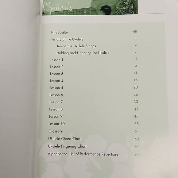 How to Play the Hawaiian Ukulele 10 Easy Lessons Book - Picture 4 of 7